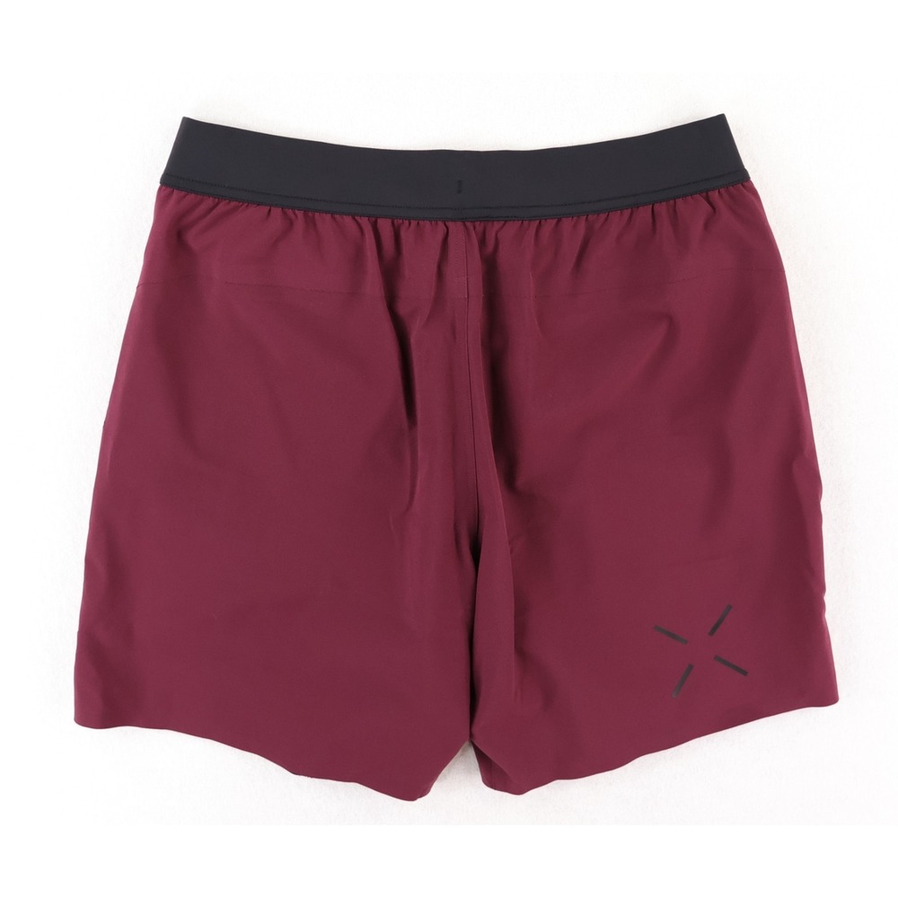 Ten Thousand Interval Shorts Mens Medium Maroon 7" Lined Workout TTSH002V2